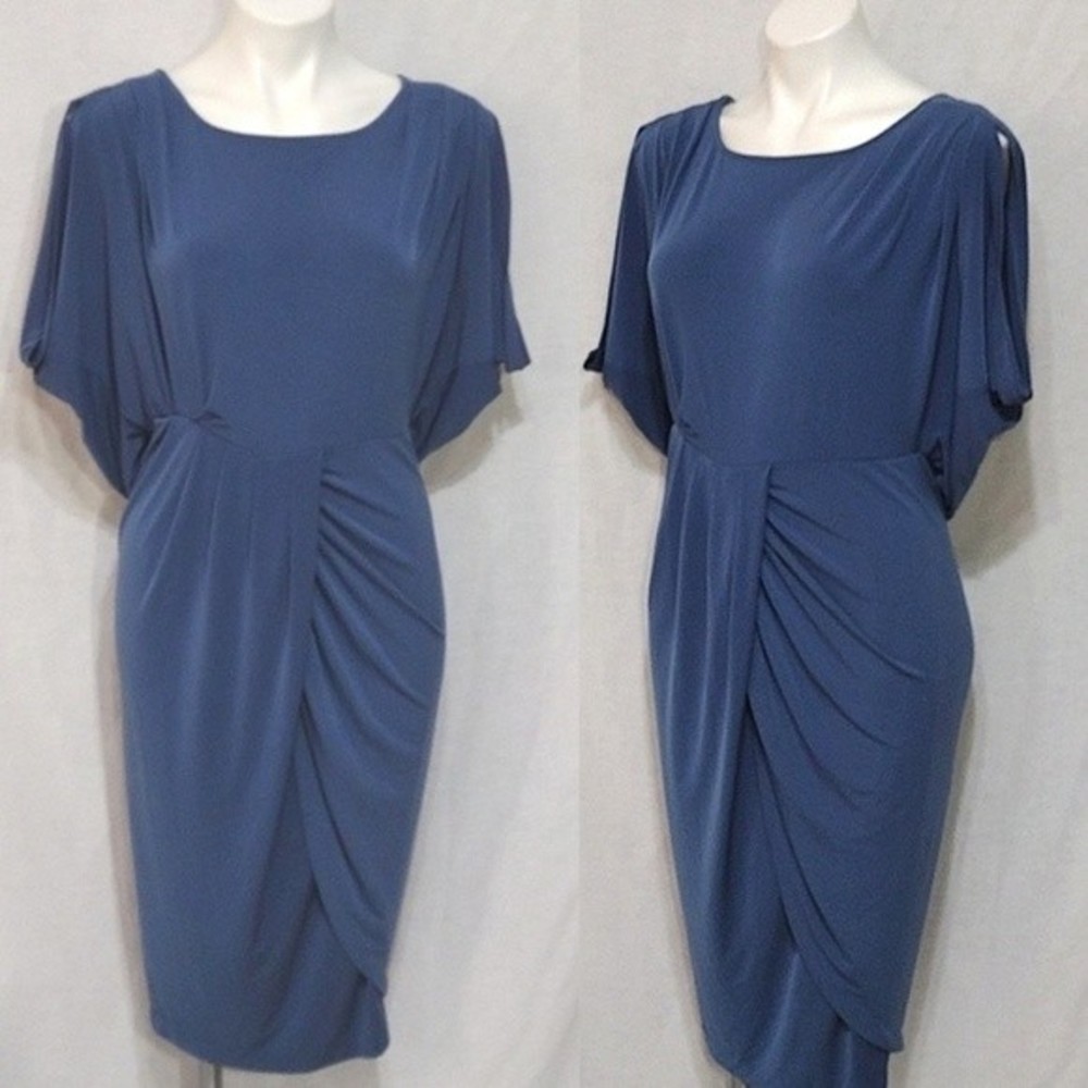 Victoria's Secret Draped Front Wrap Cocktail Dress Medium